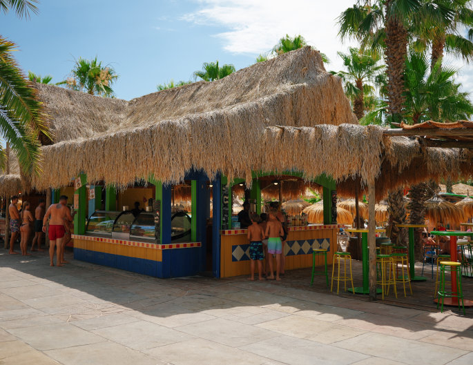 Kon Tiki Kiosk Caribe Bay Jesolo